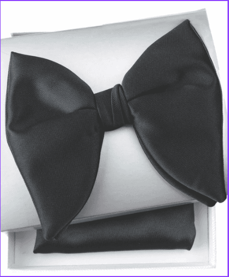 Velvet Butterfly Bow Ties in Black