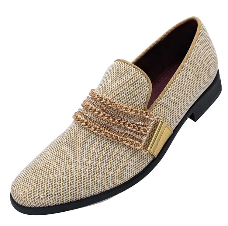 Sparko 34 Chain Loafer in Gold