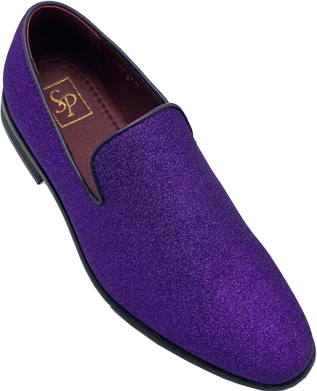 Sparko 53 Glitter Loafer in Purple