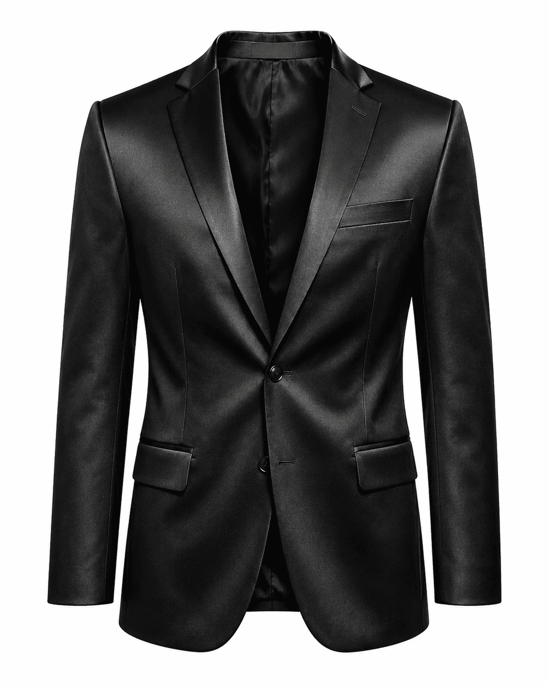St. Patrick Satin Jackets in Black