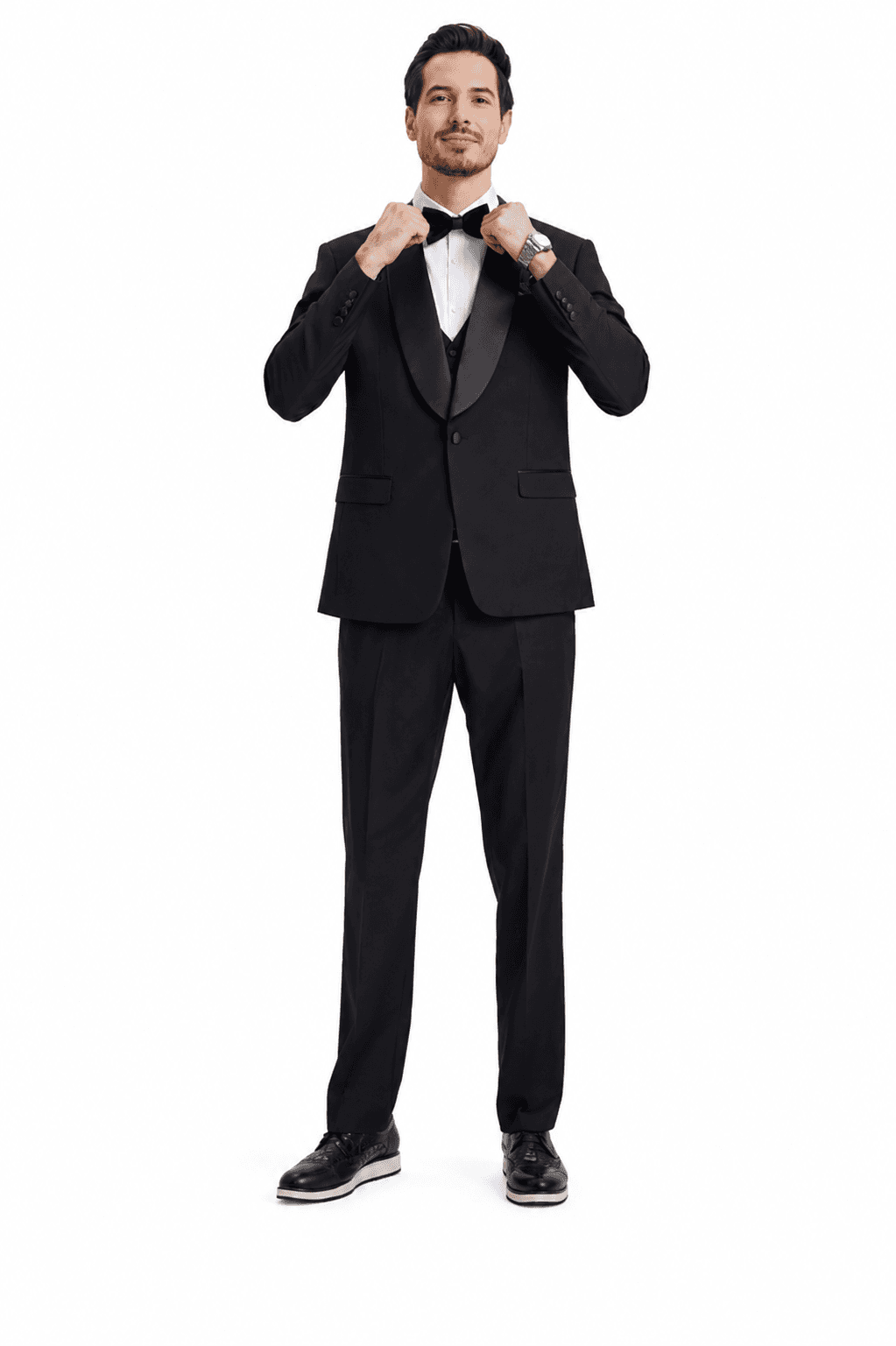 Stacy Adams Tuxedo in Black