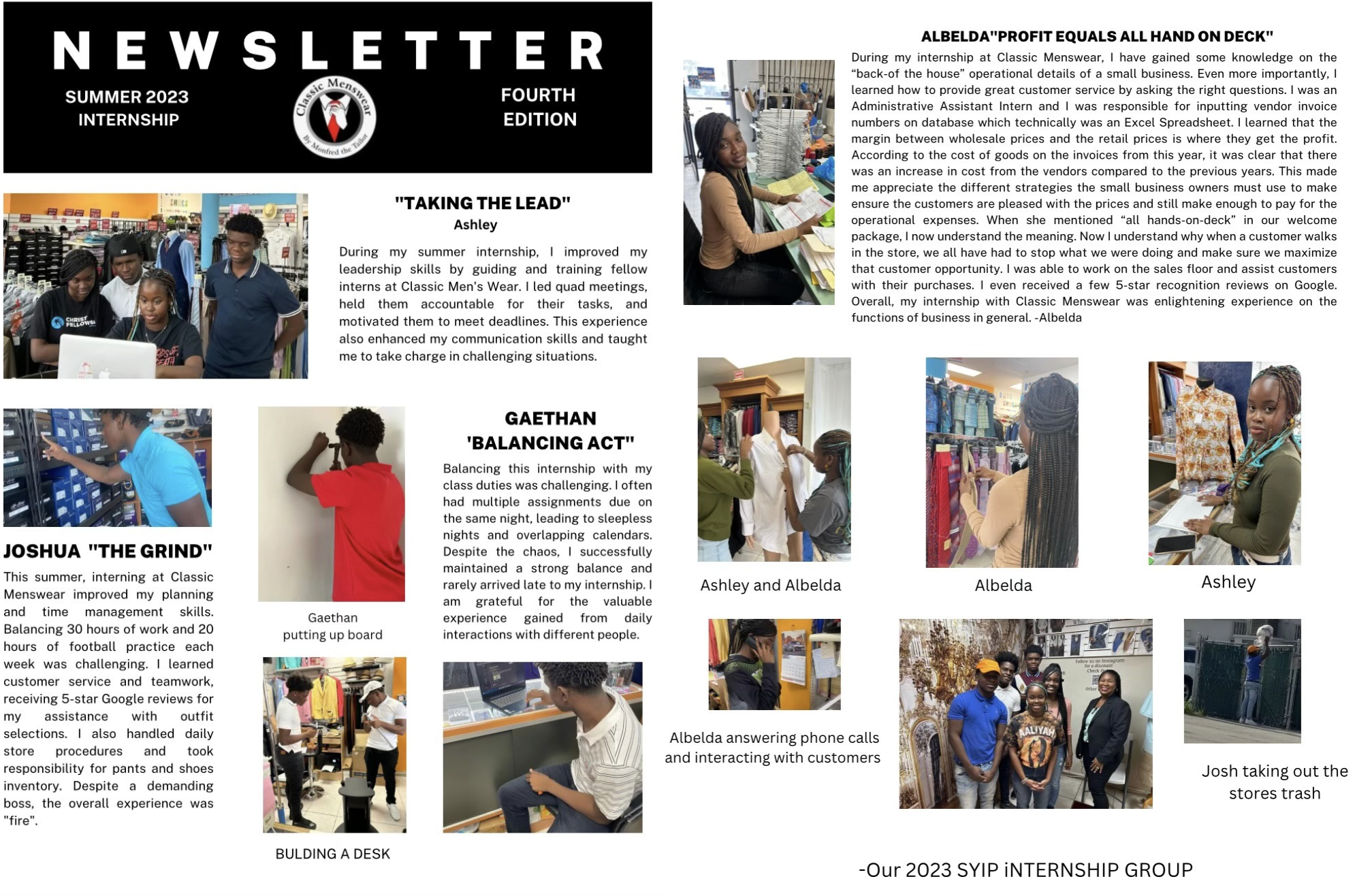 Summer 2023 Cohort Newsletter